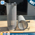 Filtro do filtro da cubeta da malha do aço inoxidável do filtro da fermentação de 300 mícrons